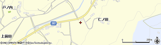 福島県伊達市保原町高成田的場周辺の地図