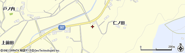 福島県伊達市保原町高成田（的場）周辺の地図