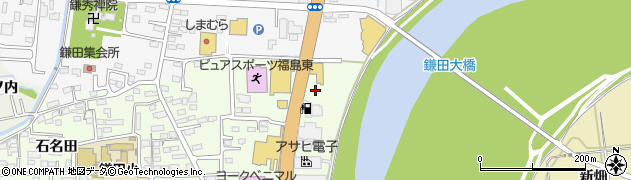 福島県福島市丸子（広町）周辺の地図