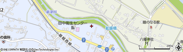 新潟県新潟市秋葉区滝谷町周辺の地図