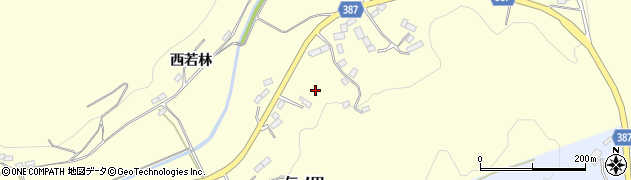 福島県伊達市保原町高成田大久保周辺の地図