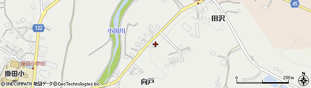 福島県伊達市霊山町掛田古川6周辺の地図