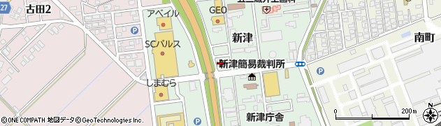 アップガレージ　新津店周辺の地図