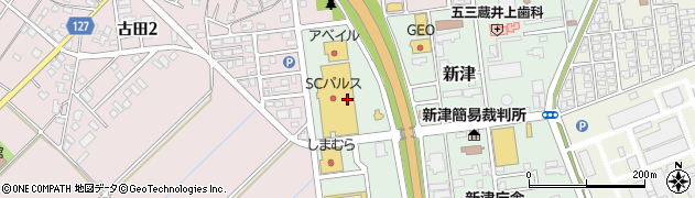 株式会社ウメザワドライ　新津パルス店周辺の地図