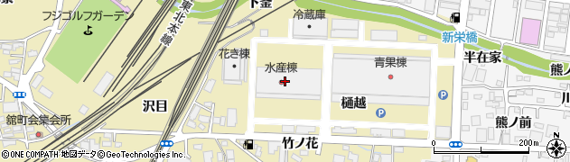 株式会社福島市中央卸売市場・丸鮮周辺の地図