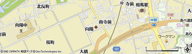 福島県相馬市中野向陽73周辺の地図