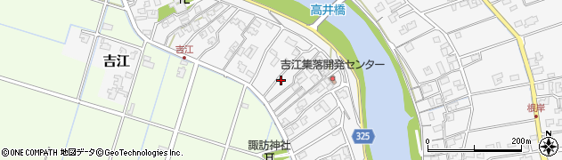新潟県新潟市南区吉江周辺の地図