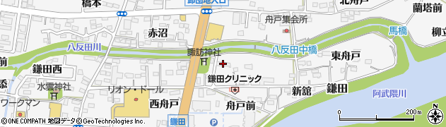 大和自動車工業株式会社　鎌田店周辺の地図