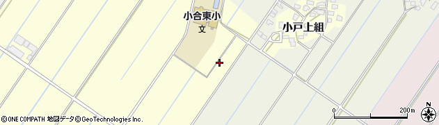 新潟県新潟市秋葉区小戸上組287周辺の地図