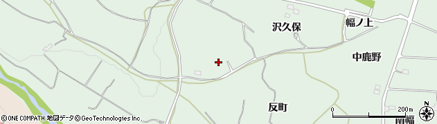 福島県福島市大笹生（反町）周辺の地図