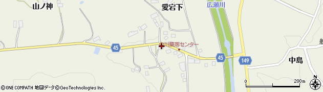 福島県伊達市霊山町中川高畑11周辺の地図