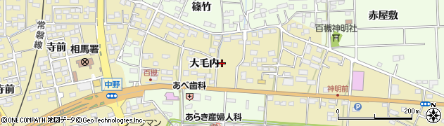 福島県相馬市大曲（大毛内）周辺の地図