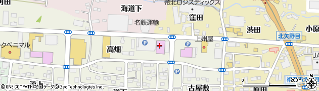 マルハン福島店周辺の地図