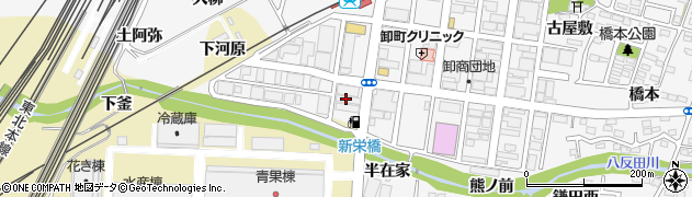 株式会社長登屋　福島事業所周辺の地図