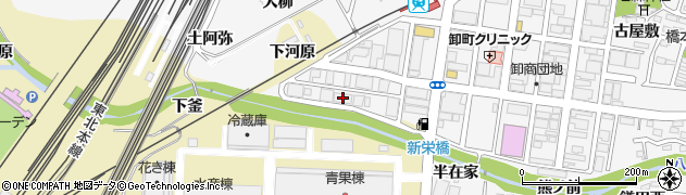 福島地区電気工事協同組合周辺の地図
