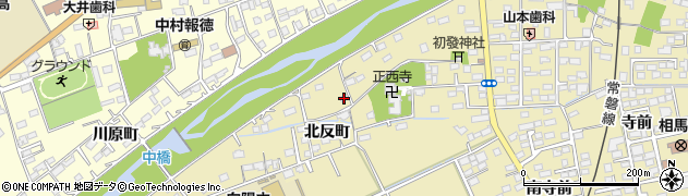 福島県相馬市中野北川原100周辺の地図