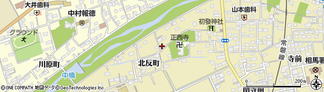 福島県相馬市中野北川原89周辺の地図