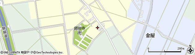 新潟県新潟市秋葉区大安寺789周辺の地図