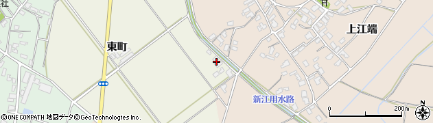 新潟県阿賀野市東町周辺の地図