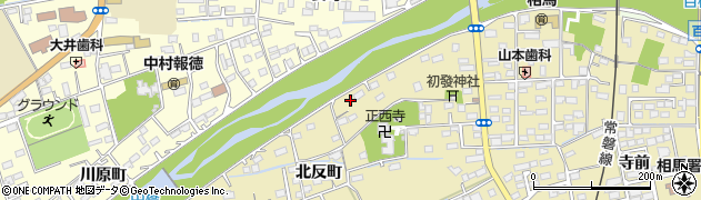 福島県相馬市中野北川原70周辺の地図