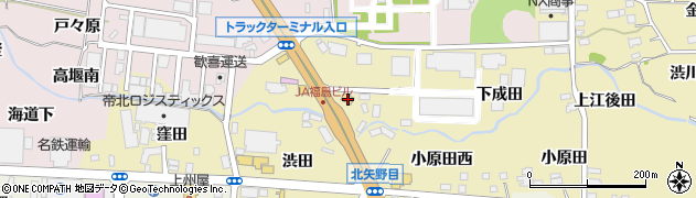 福島県福島市北矢野目成田小屋20周辺の地図