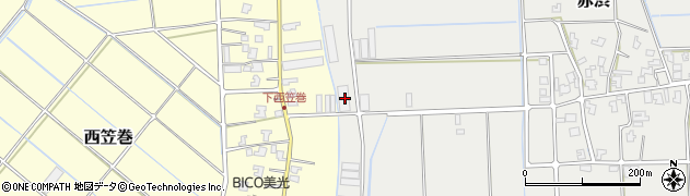 新潟県新潟市南区赤渋4031周辺の地図