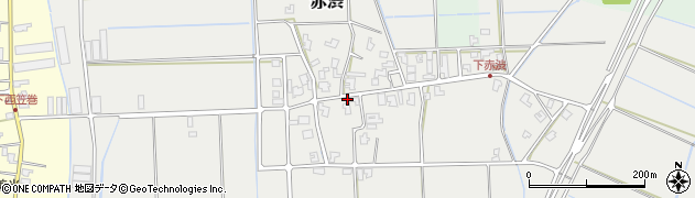 新潟県新潟市南区赤渋1170周辺の地図