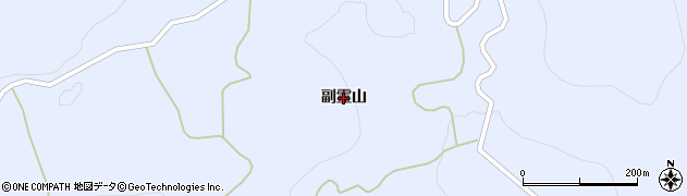 福島県相馬市玉野（副霊山）周辺の地図