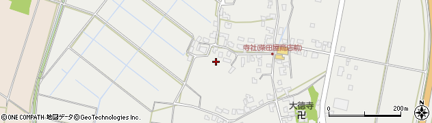 新潟県阿賀野市寺社周辺の地図