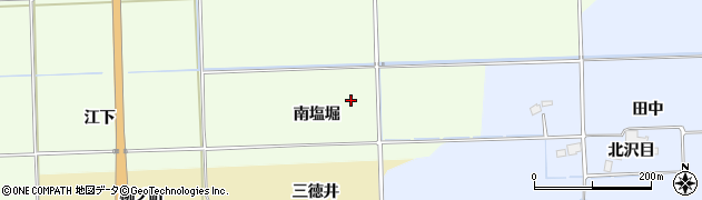 福島県相馬市百槻（南塩堀）周辺の地図