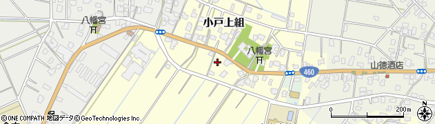 新潟県新潟市秋葉区小戸上組779周辺の地図
