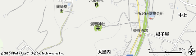 福島県伊達市保原町所沢関畑84周辺の地図