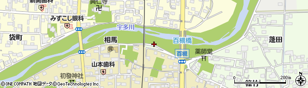 福島県相馬市百槻（的場）周辺の地図