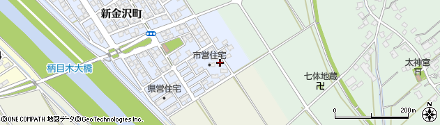 市営新金沢町住宅６号棟周辺の地図