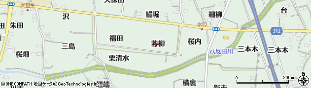 福島県福島市大笹生（若柳）周辺の地図