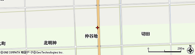 福島県相馬市百槻（仲谷地）周辺の地図