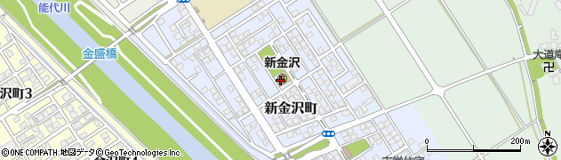 新潟市立　新金沢保育園周辺の地図