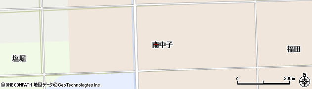福島県相馬市岩子南中子周辺の地図