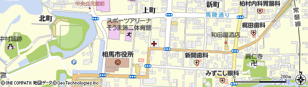 東邦銀行相馬支店周辺の地図