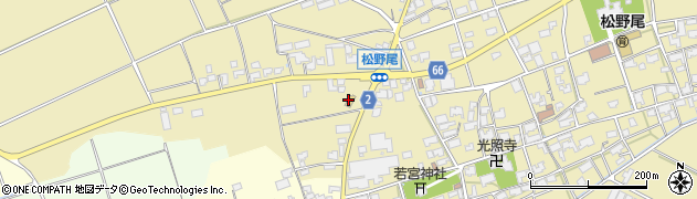セブンイレブン新潟松野尾店周辺の地図