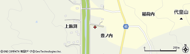 福島県伊達市霊山町中川広瀬周辺の地図