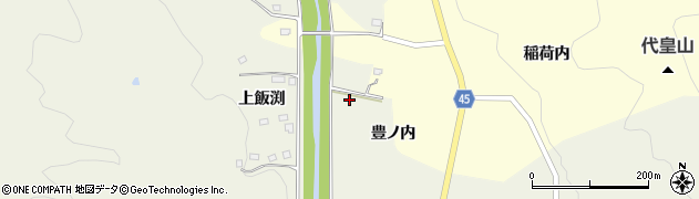 福島県伊達市霊山町中川（広瀬）周辺の地図
