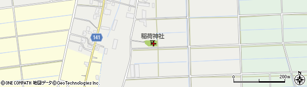 新潟県新潟市南区赤渋390周辺の地図