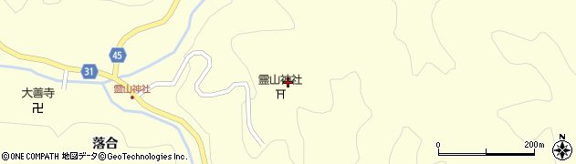 福島県伊達市霊山町大石（古屋舘）周辺の地図
