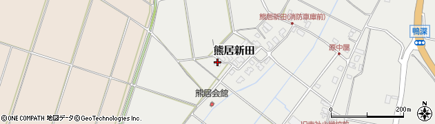 新潟県阿賀野市熊居新田479周辺の地図