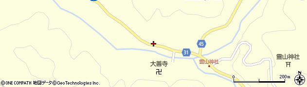 福島県伊達市霊山町大石近江屋敷53周辺の地図