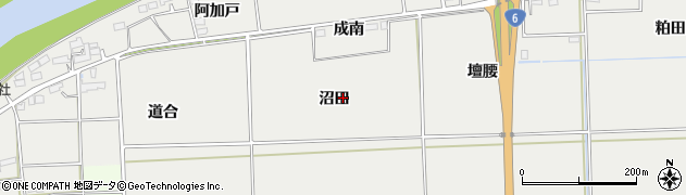 福島県相馬市南飯渕周辺の地図