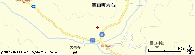 福島県伊達市霊山町大石院主周辺の地図