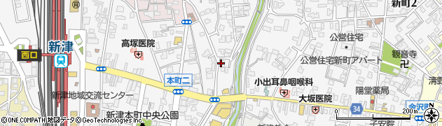 株式会社ソーワ　新津営業所周辺の地図