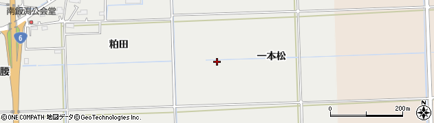 福島県相馬市南飯渕（一本松）周辺の地図